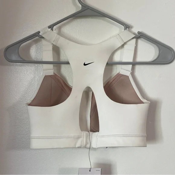NWT Nike Alpha Women's High-Support Padded Zip-Front Sports Bra | Size: XS - Picture 3 of 6